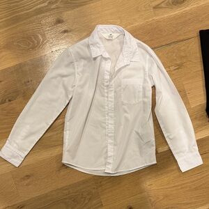H&M Kids White Button Down Shirt